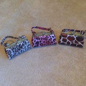 Bundle of 3 NWOT Change Purses